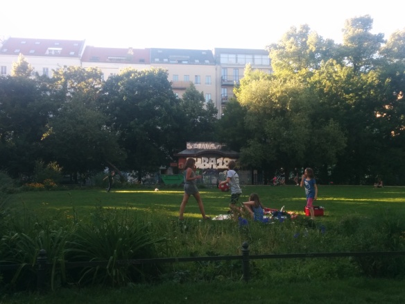 קיץ בגינה בברלין